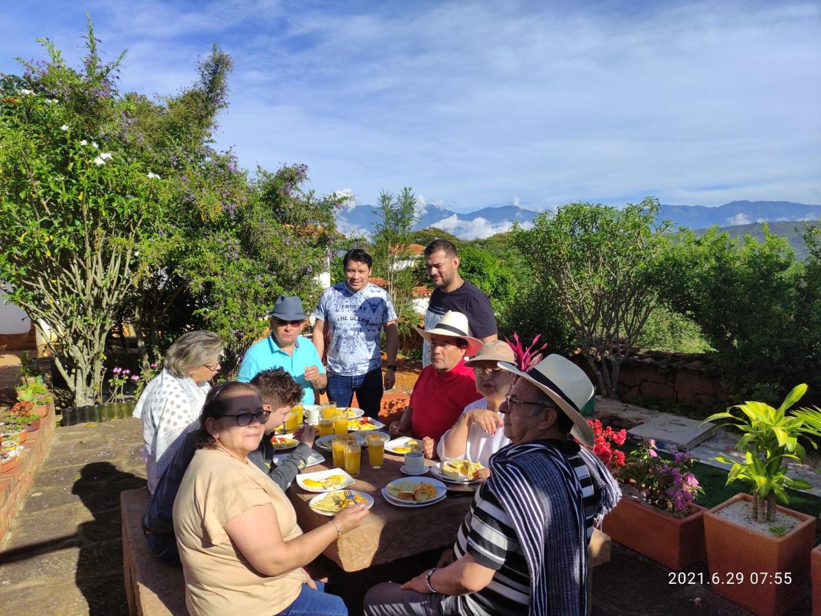 Ecohotel Barichara Esterno foto