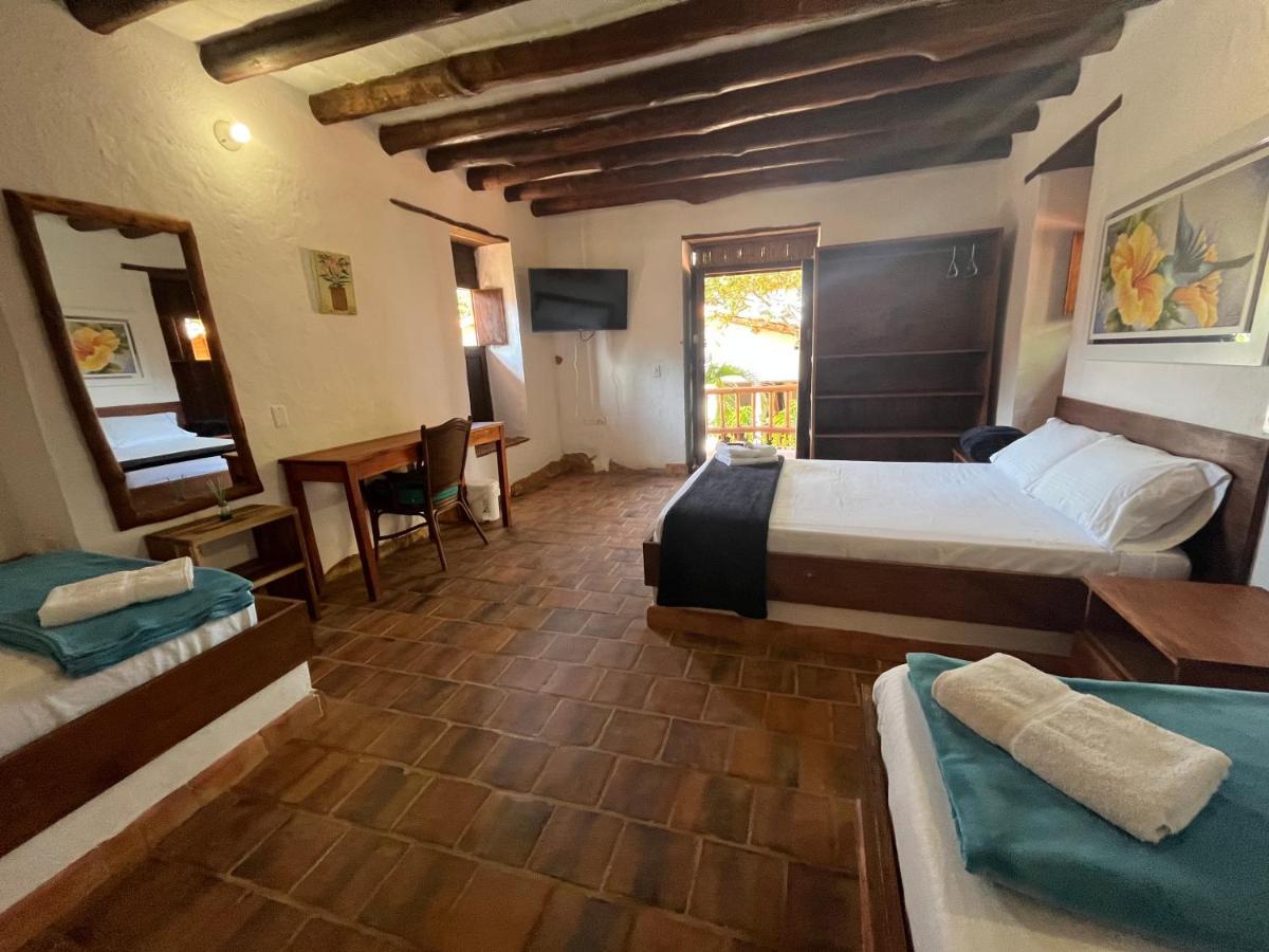 Ecohotel Barichara Esterno foto