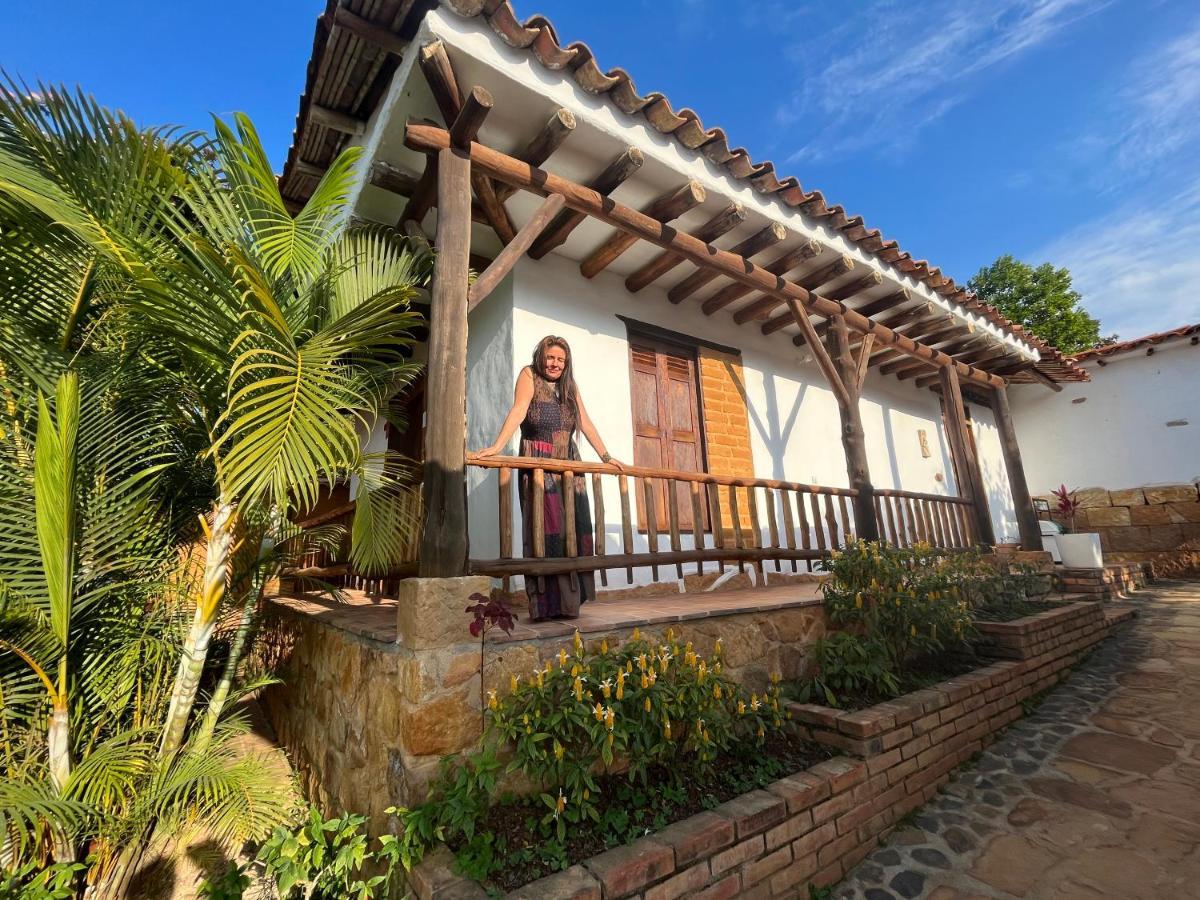 Ecohotel Barichara Esterno foto
