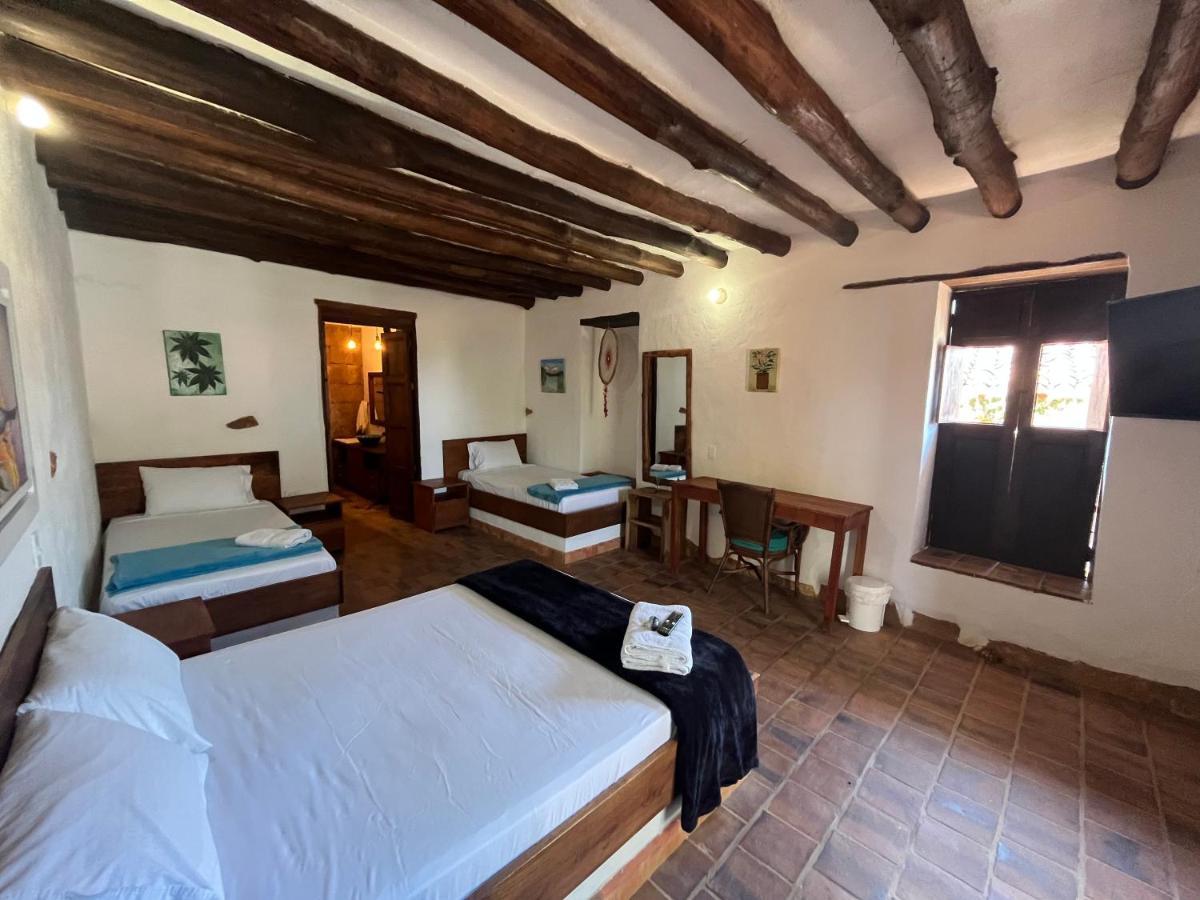 Ecohotel Barichara Esterno foto