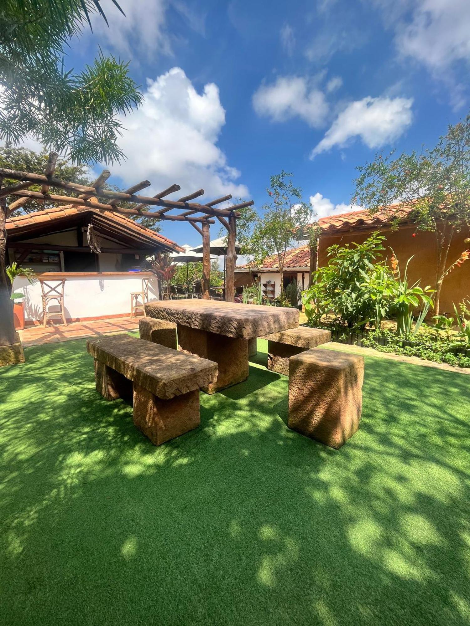 Ecohotel Barichara Esterno foto