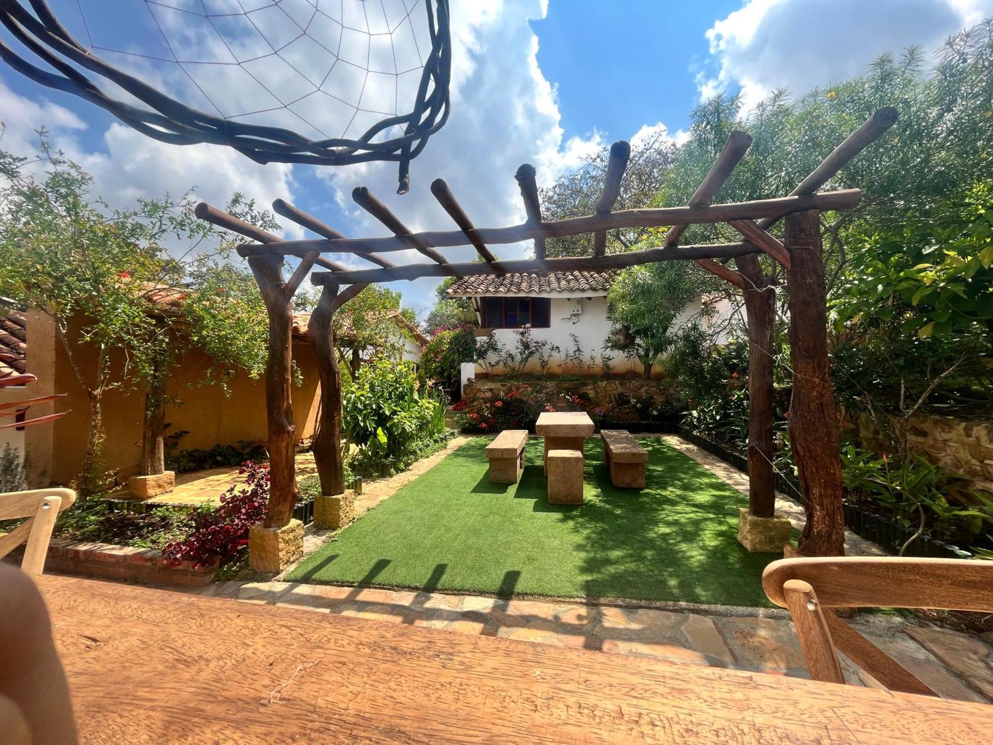 Ecohotel Barichara Esterno foto